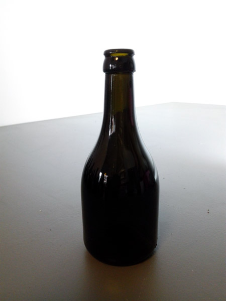 botella cerveza cristal marron alt 19 o7_6 43u